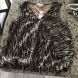 Anthropologie flowy tank